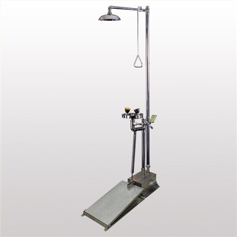 防凍大踏板復(fù)合式淋浴洗眼器BH30-5012