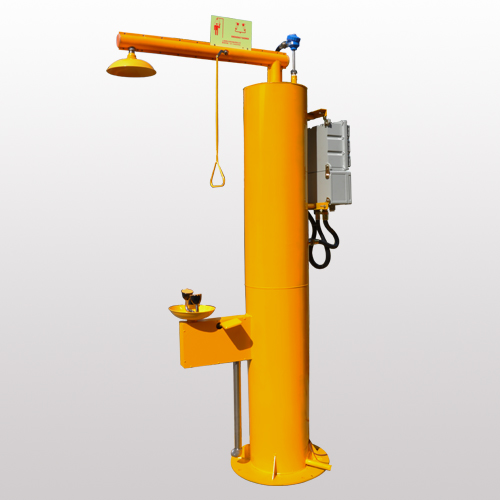 電伴熱防凍304不銹鋼洗眼器BH30-1062G(定制) 電伴熱防凍304不銹鋼洗眼器BH30-1062G(定制)