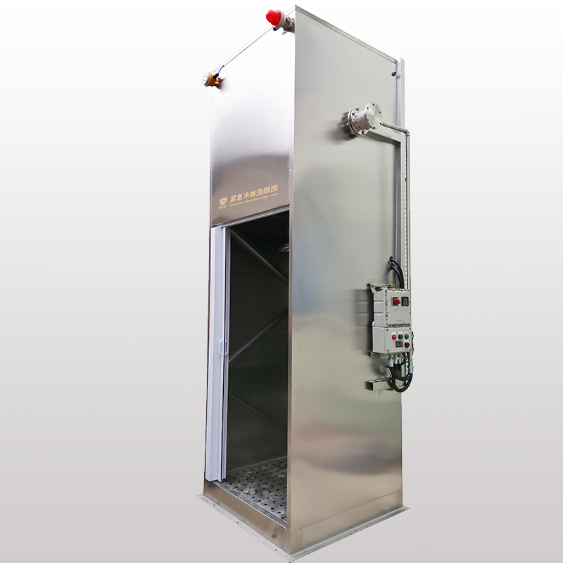 電加熱304不銹鋼復(fù)合式?jīng)_淋洗眼房BH31-1083 電加熱304不銹鋼復(fù)合式?jīng)_淋洗眼房BH31-1083